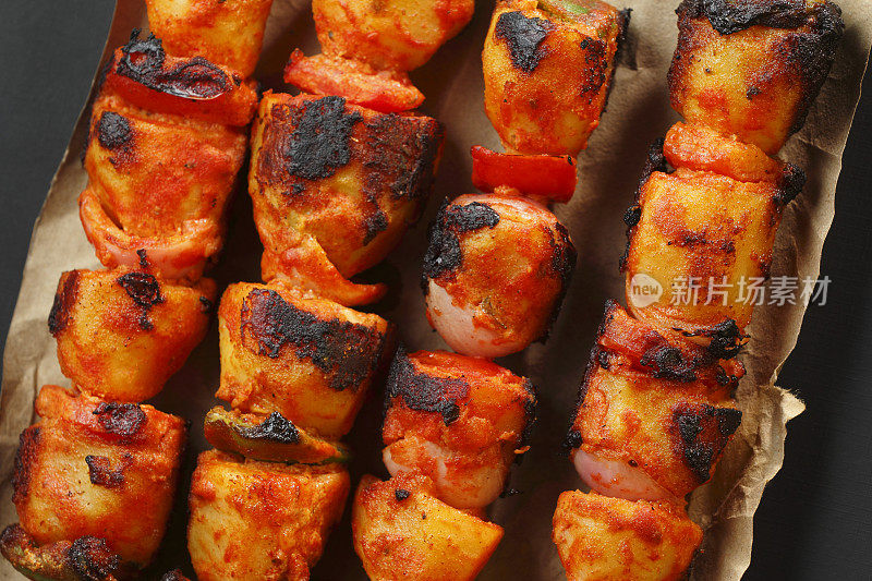 Tandoori aloo tikka或烤土豆